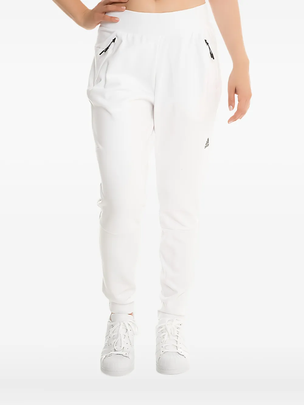 Широкие брюки ZNE adidas, белый
Широкие брюки ZNE adidas, белый