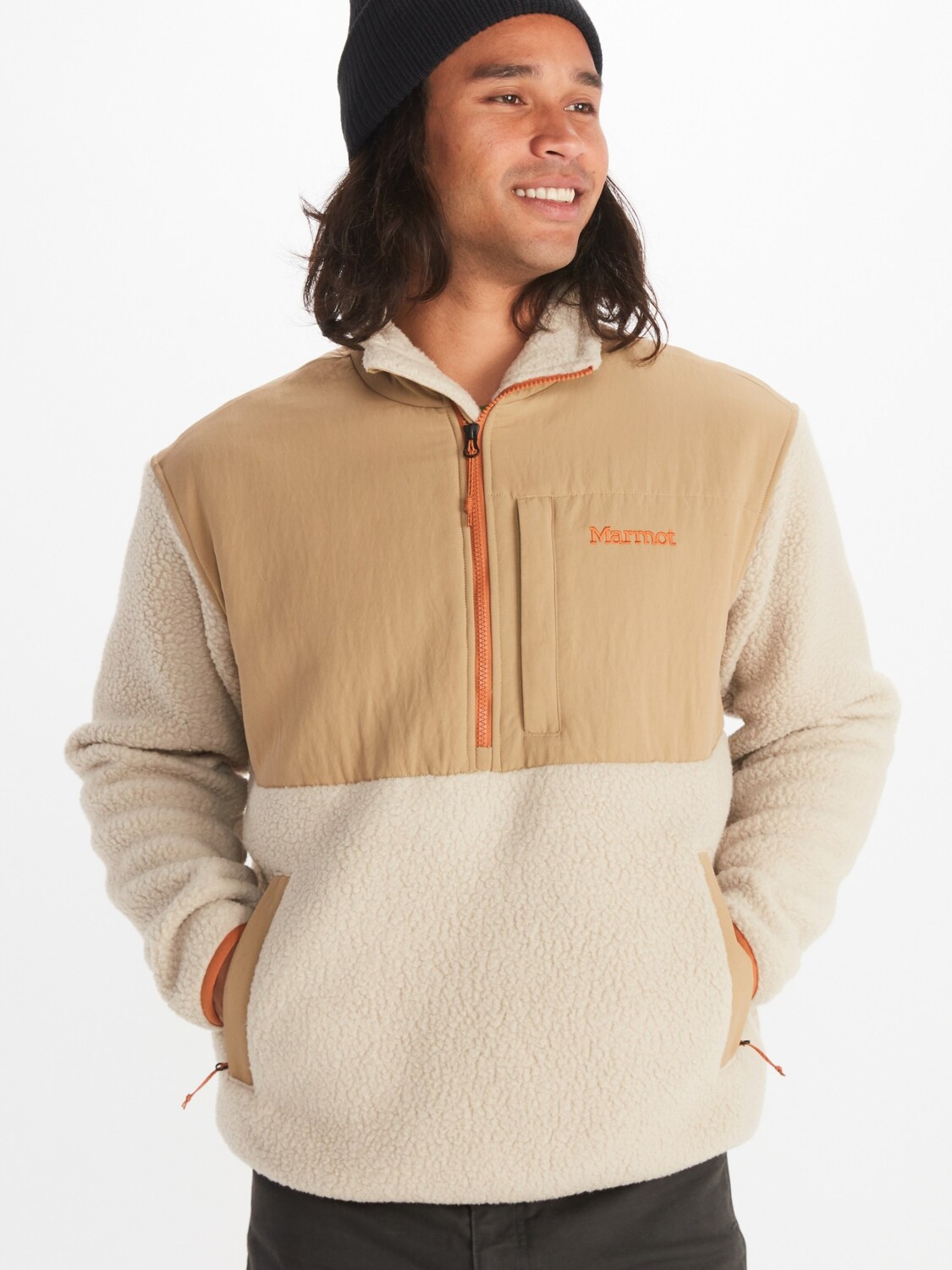 Флисовый пуловер Wiley Polartec с молнией до половины - мужской Marmot, коричневый
Флисовый пуловер Wiley Polartec с молнией до половины - мужской Marmot, коричневый