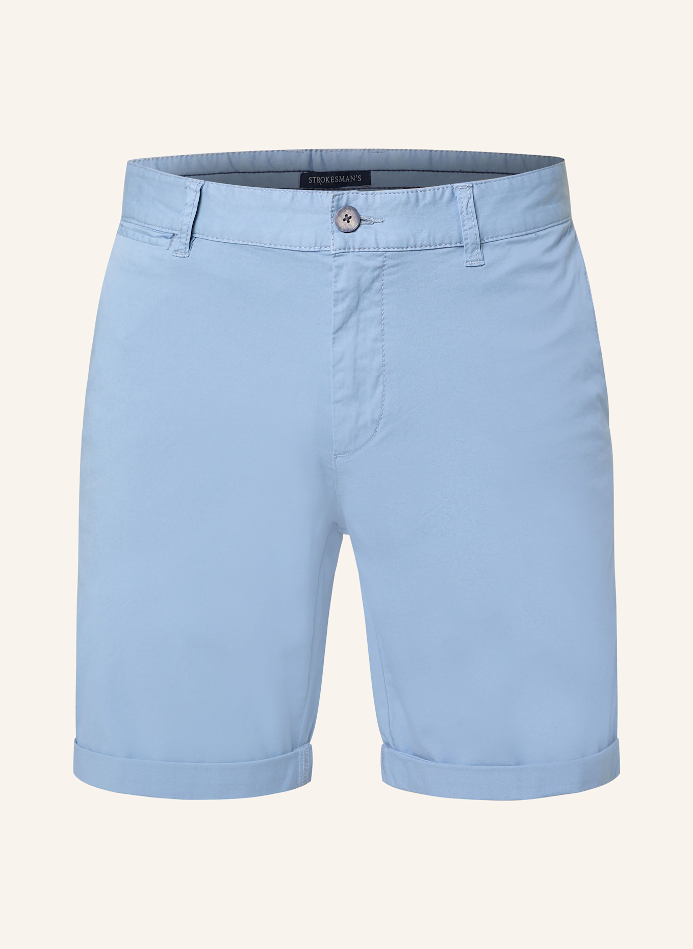 Облегающие шорты чинос Strokesman'S, голубой
Облегающие шорты чинос Strokesman'S, голубой