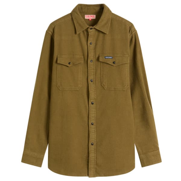 Рубашка из фланели с вырезным карманом Dubbleware, зеленый
Рубашка из фланели с вырезным карманом Dubbleware, зеленый