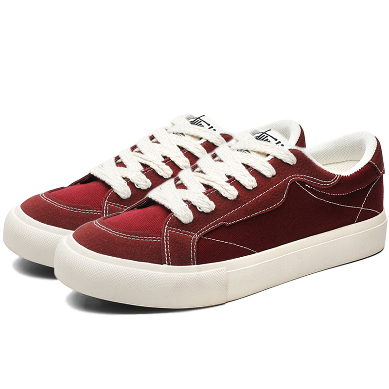 Medd Мужские парусиновые туфли с низким верхом, бордовые/серые/джинсово-синие
Medd Мужские парусиновые туфли с низким верхом, бордовые/серые/джинсово-синие