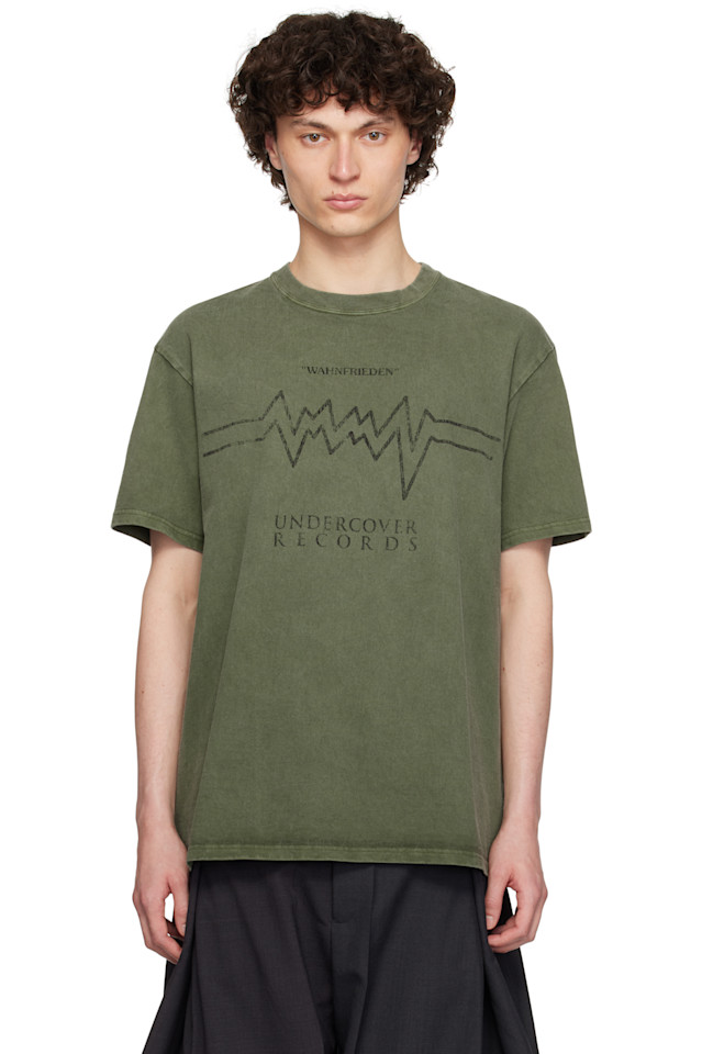 Футболка Uc1D9810-3 Undercover, хаки 
Футболка Uc1D9810-3 Undercover, хаки