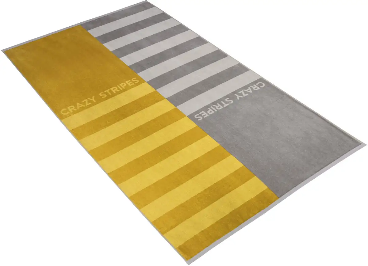 Пляжное полотенце Vossen "Crazy Stripes", (1 шт.) 100х180 см (1 шт.), цвет ginko
Пляжное полотенце Vossen "Crazy Stripes", (1 шт.) 100х180 см (1 шт.), цвет ginko