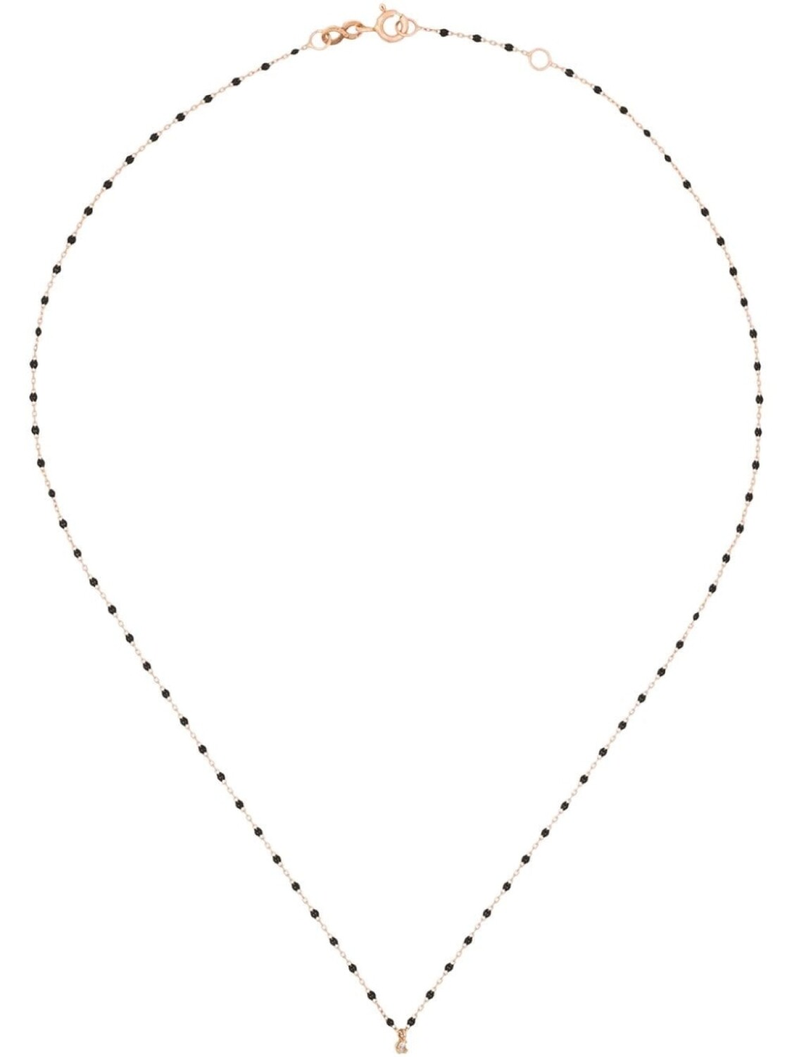 Колье из розового золота с бриллиантом Gigi Clozeau, розовый
Колье из розового золота с бриллиантом Gigi Clozeau, розовый