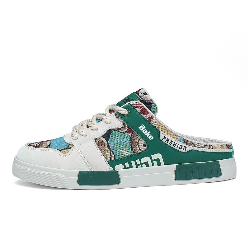 BAKE Устойчивые к запаху и истиранию закрытые тапочки для мужчин коричнево-зеленые, цвет Brown Green
BAKE Устойчивые к запаху и истиранию закрытые тапочки для мужчин коричнево-зеленые, цвет Brown Green