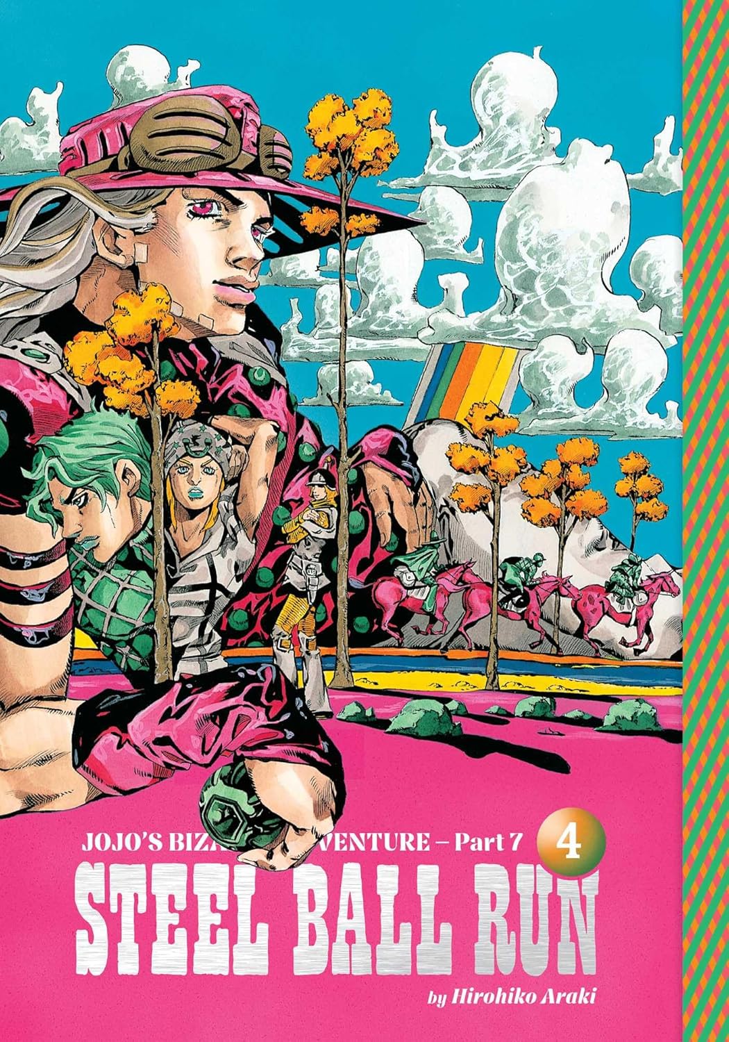 JoJo's Bizarre Adventure: Part 7--Steel Ball Run, Vol. 4 (VIZ Media LLC)
JoJo's Bizarre Adventure: Part 7--Steel Ball Run, Vol. 4 (VIZ Media LLC)