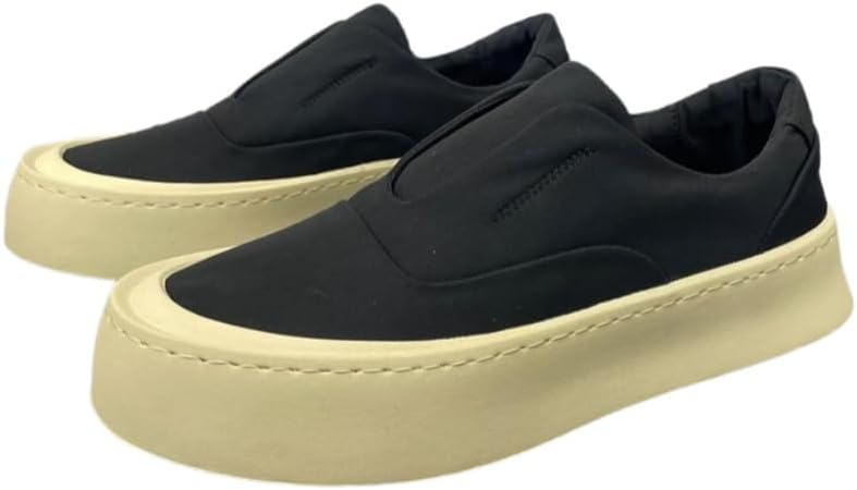 Мужские кеды на толстой подошве - цельный стиль, дышащие, противоскользящие и прочные, подходят для повседневной носки и универсальны для всех сезонов Clolinde, черный
Мужские кеды на толстой подошве - цельный стиль, дышащие, противоскользящие и прочные, подходят для повседневной носки и универсальны для всех сезонов Clolinde, черный