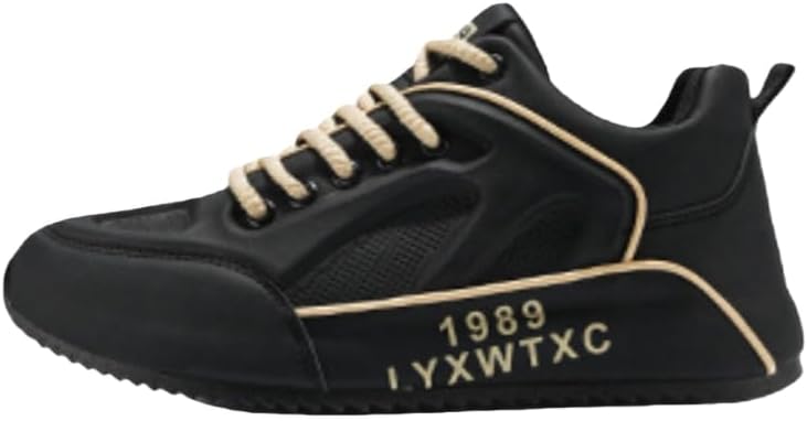 Модные мужские черные спортивные кожаные кроссовки - большие размеры, стиль для студентов и молодежи Hoalox
Модные мужские черные спортивные кожаные кроссовки - большие размеры, стиль для студентов и молодежи Hoalox