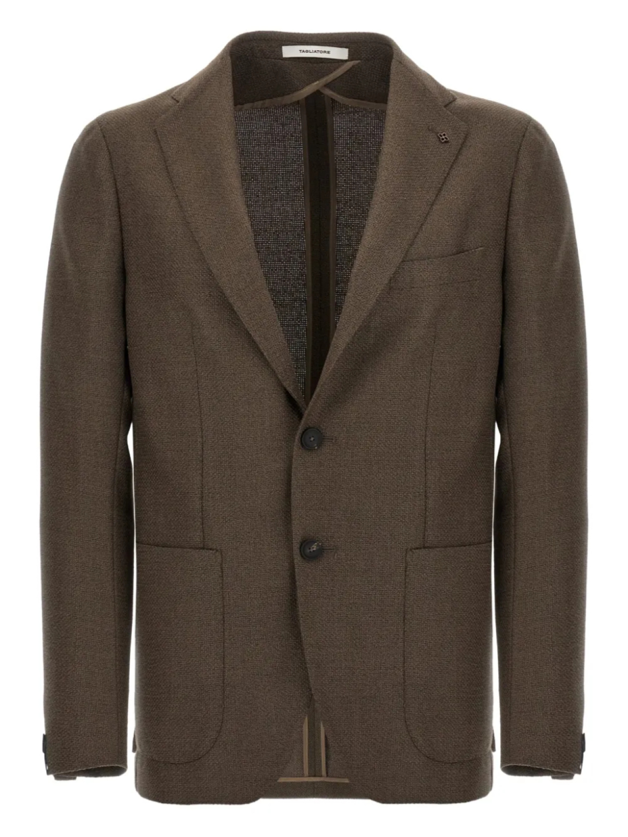 Шерстяной блейзер Super 100 Tagliatore, коричневый
Шерстяной блейзер Super 100 Tagliatore, коричневый