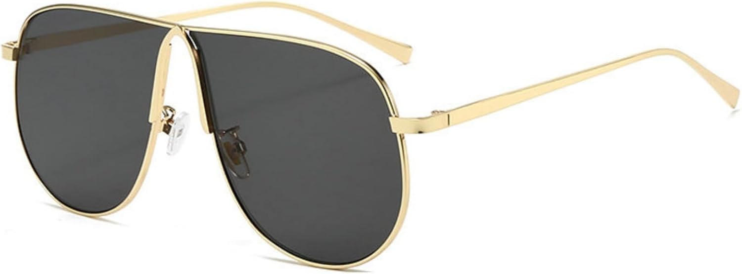 Солнцезащитные очки Willochra в стиле ретро, цельные, для женщин и мужчин, винтажная металлическая оправа, увеличенные очки-пилот с градиентным переходом, защита от УФ-излучения UV400, C1
Солнцезащитные очки Willochra в стиле ретро, цельные, для женщин и мужчин, винтажная металлическая оправа, увеличенные очки-пилот с градиентным переходом, защита от УФ-излучения UV400, C1