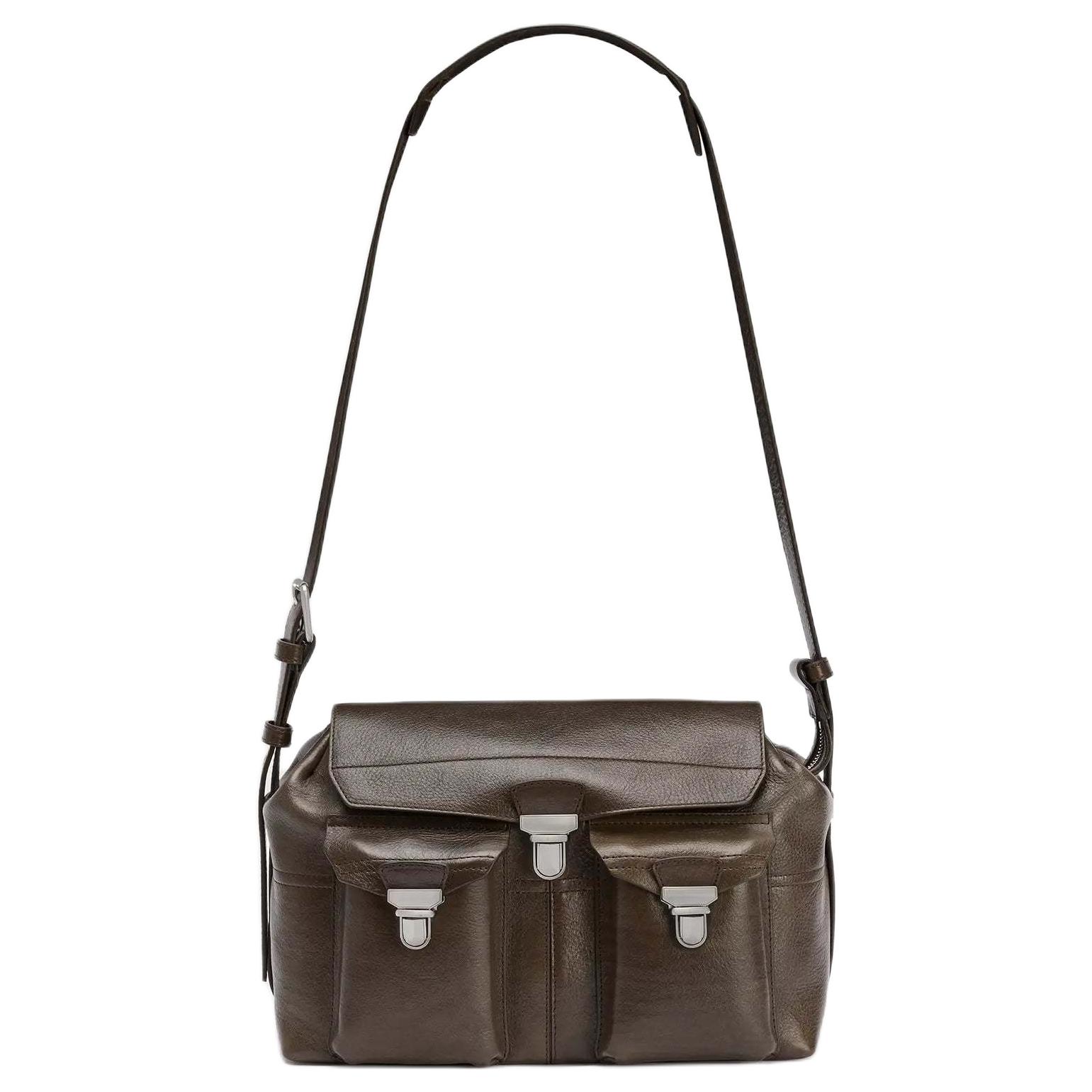 Lemaire Сумка через плечо из коровьей кожи Medium Women's Khaki Brown
Lemaire Сумка через плечо из коровьей кожи Medium Women's Khaki Brown
