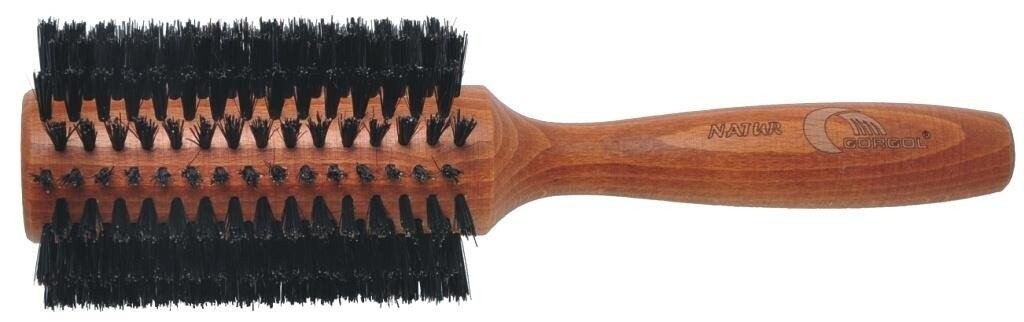 Gorgol, Щетка круглая деревянная, натуральная щетина 33/66 мм № 0601114
Gorgol, Щетка круглая деревянная, натуральная щетина 33/66 мм № 0601114