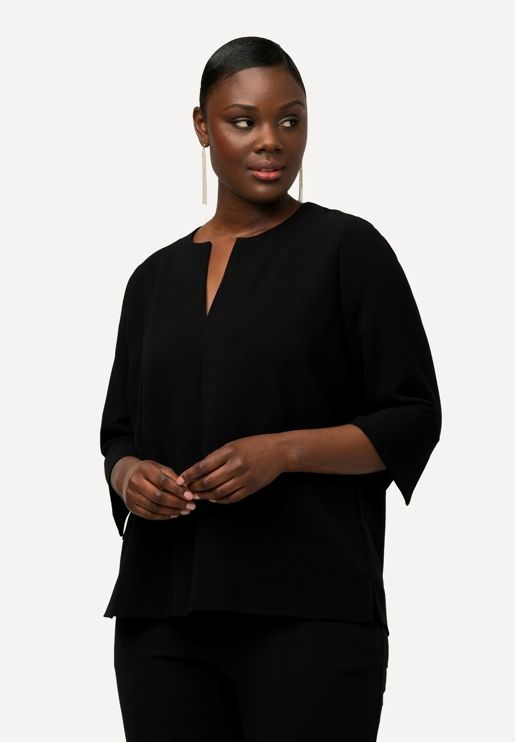 Блуза Ulla Popken, черный
Блуза Ulla Popken, черный