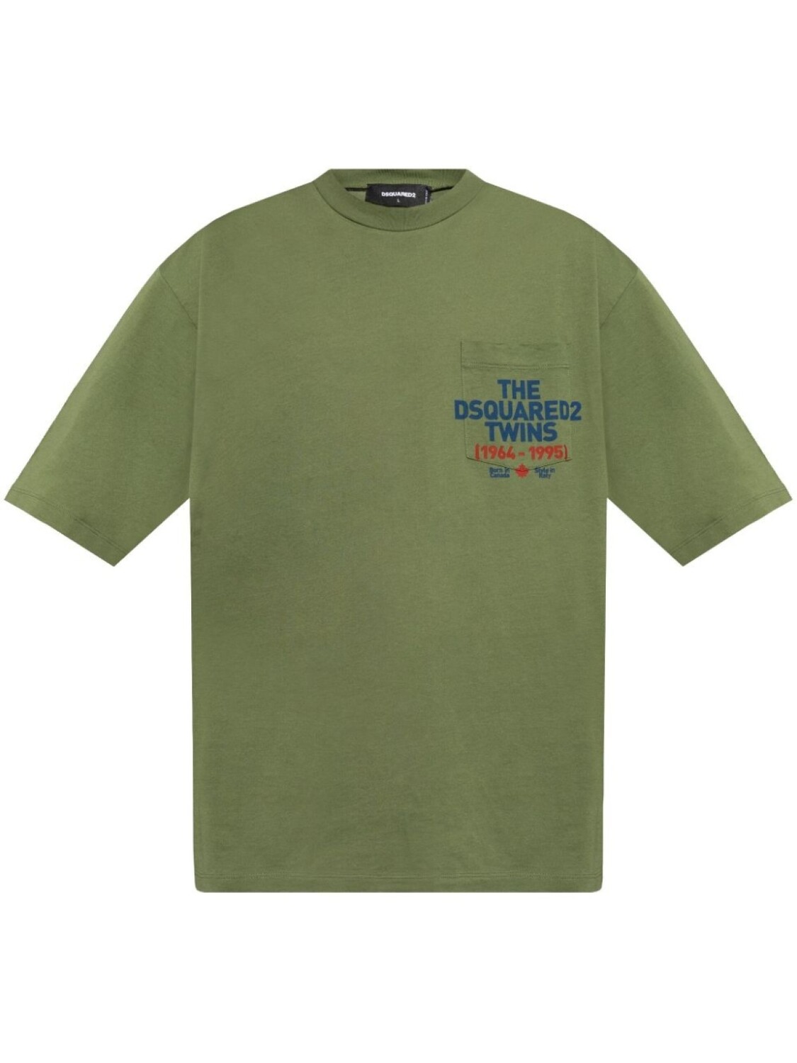 Футболка с логотипом DSQUARED2, зеленый
Футболка с логотипом DSQUARED2, зеленый