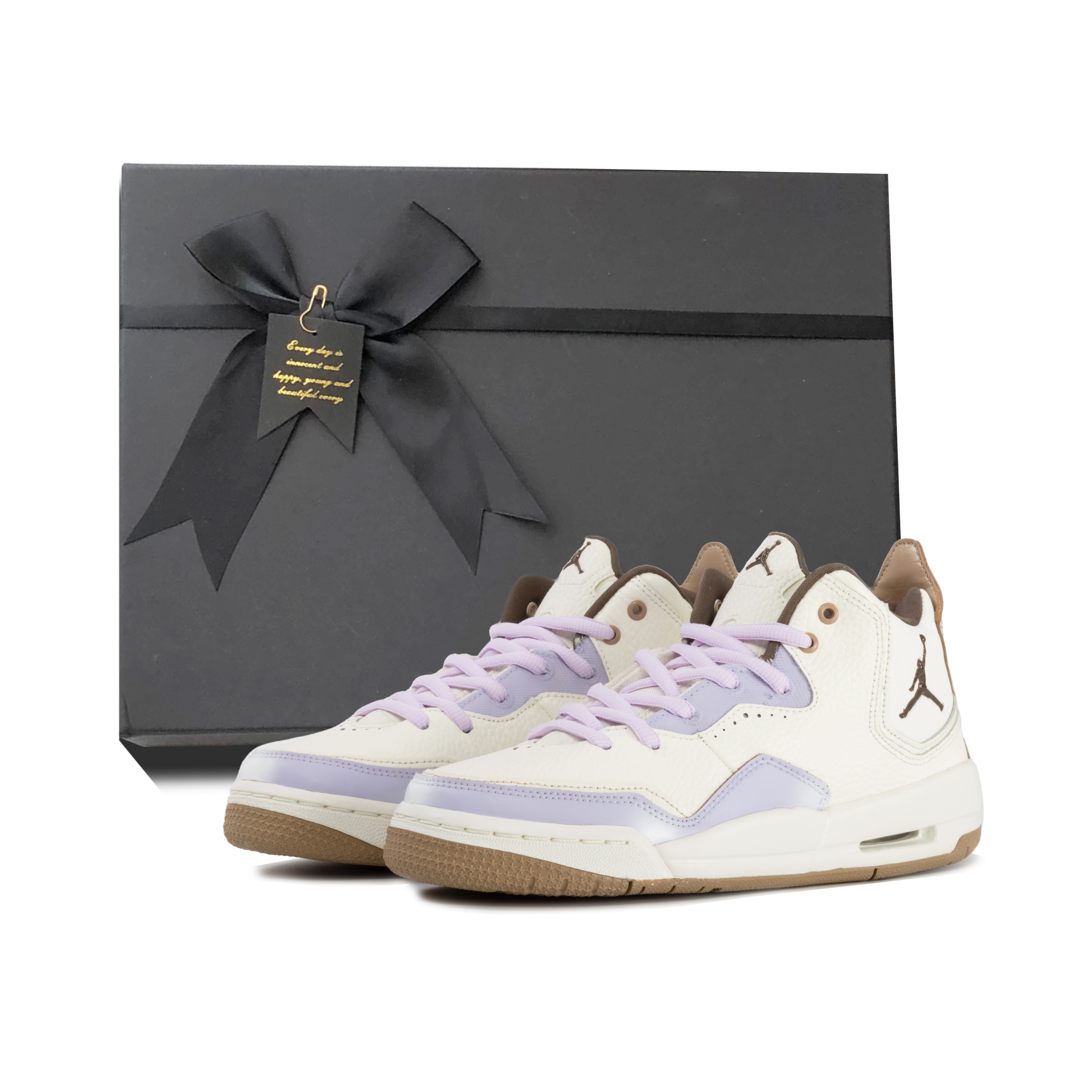 Jordan Баскетбольные кроссовки Courtside 23 с противоскользящей подошвой и износостойкими подошвами, увеличивающие рост, фиолетовые, для подростков 
Jordan Баскетбольные кроссовки Courtside 23 с противоскользящей подошвой и износостойкими подошвами, увеличивающие рост, фиолетовые, для подростков