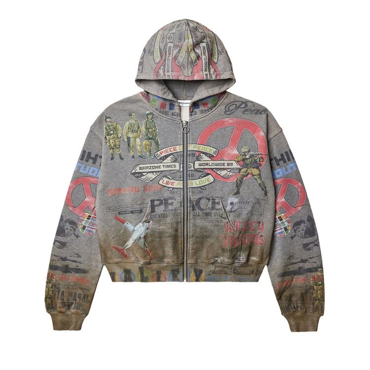 Худи Vale Forever Peace Zip Up Hoodie, Dirty Grey
Худи Vale Forever Peace Zip Up Hoodie, Dirty Grey