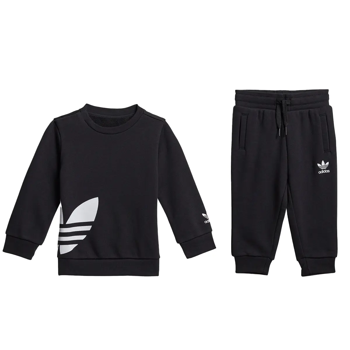 Повседневная спортивная одежда черная детская Adidas Originals 
Повседневная спортивная одежда черная детская Adidas Originals