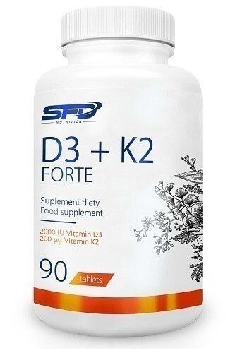 SFD Witamina D3+K2 Forte витамин D3+K2, 90 шт.
SFD Witamina D3+K2 Forte витамин D3+K2, 90 шт.