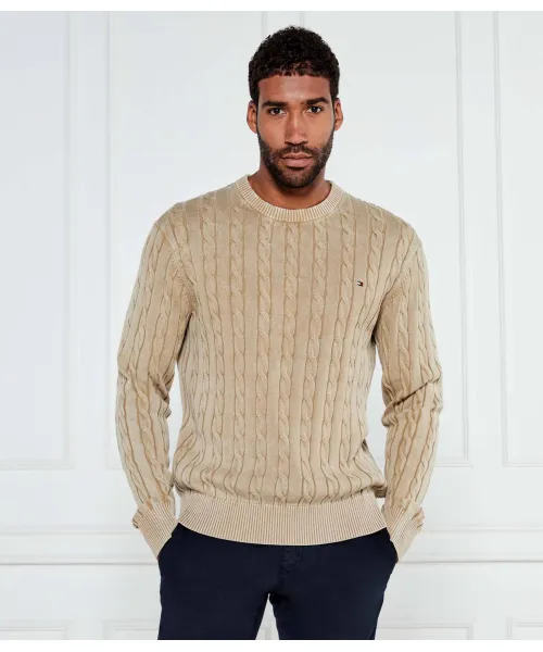 Свитер Regular fit Tommy Hilfiger, бежевый
Свитер Regular fit Tommy Hilfiger, бежевый