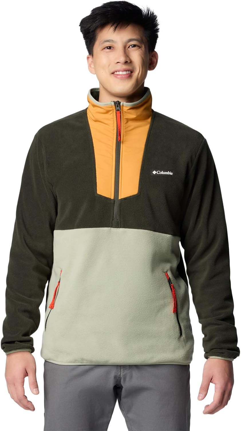 Columbia мужская флисовая толстовка Sequoia Grove с молнией до половины, Greenscape/Sunstone/Safari/Spicy Pull
Columbia мужская флисовая толстовка Sequoia Grove с молнией до половины, Greenscape/Sunstone/Safari/Spicy Pull