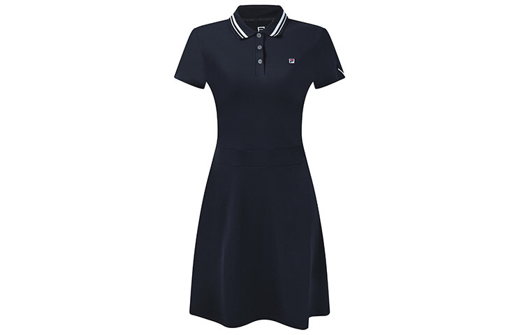 Платье с короткими рукавами женское темно-синее Fila
Платье с короткими рукавами женское темно-синее Fila
