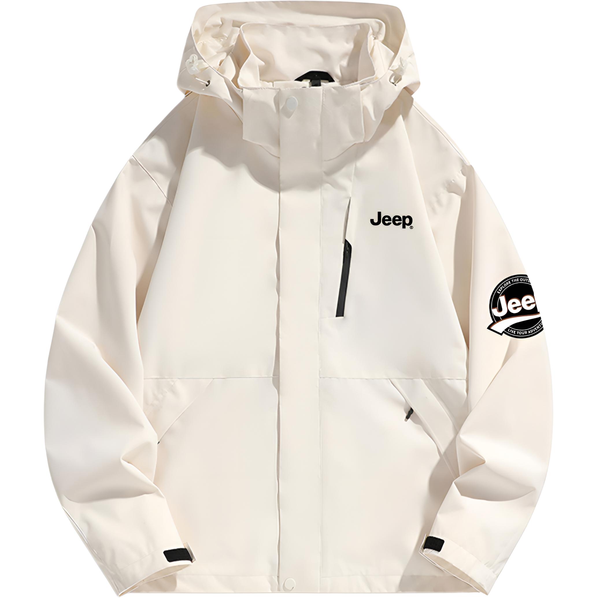 Jeep Куртка Unisex, Ivory White (Unlined Jacket)
Jeep Куртка Unisex, Ivory White (Unlined Jacket)
