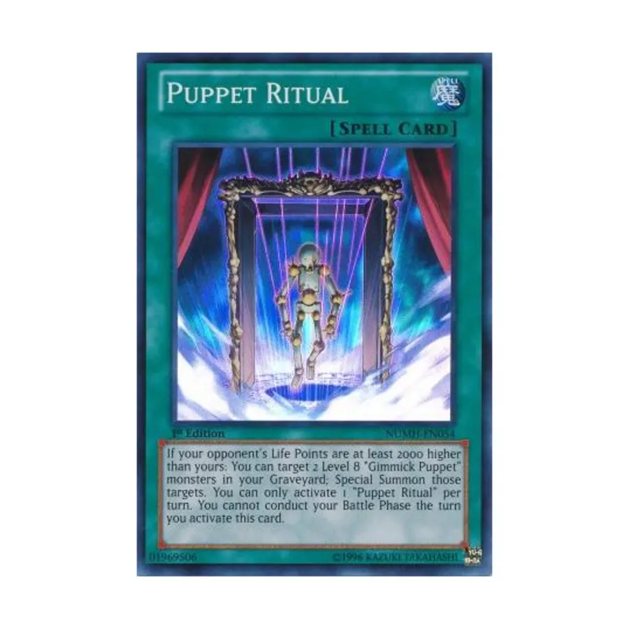 CCG Кукольный Ритуал (Супер Редкий), Yu-Gi-Oh - Number Hunters - Singles
CCG Кукольный Ритуал (Супер Редкий), Yu-Gi-Oh - Number Hunters - Singles