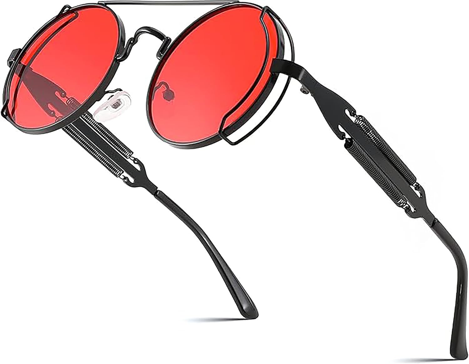 Солнцезащитные очки-авиаторы FEISEDY для мужчин и женщин, в стиле ретро, стимпанк, готика, круглая металлическая оправа, хиппи, модель B2351, Black Frame With Red Lens and Black Leg
Солнцезащитные очки-авиаторы FEISEDY для мужчин и женщин, в стиле ретро, стимпанк, готика, круглая металлическая оправа, хиппи, модель B2351, Black Frame With Red Lens and Black Leg