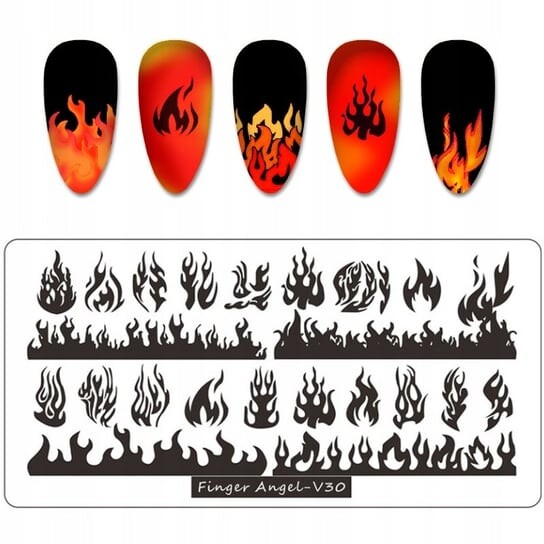 Пластина для штампа для ногтей, Tojato 
Пластина для штампа для ногтей, Tojato