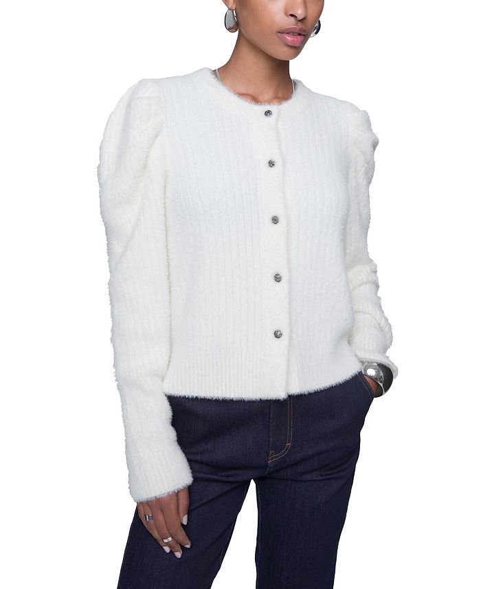 Кардиган Fuzzy Janine Rebecca Minkoff, белый
Кардиган Fuzzy Janine Rebecca Minkoff, белый