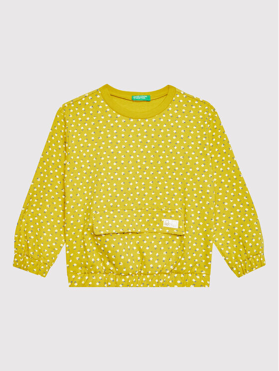 Толстовка обычного кроя United Colors Of Benetton, зеленый 
Толстовка обычного кроя United Colors Of Benetton, зеленый