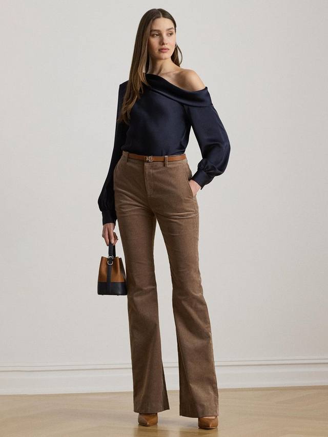 Блузка Lauren Zamiel с одним плечом из атласного шармуза Ralph Lauren, Navy
Блузка Lauren Zamiel с одним плечом из атласного шармуза Ralph Lauren, Navy