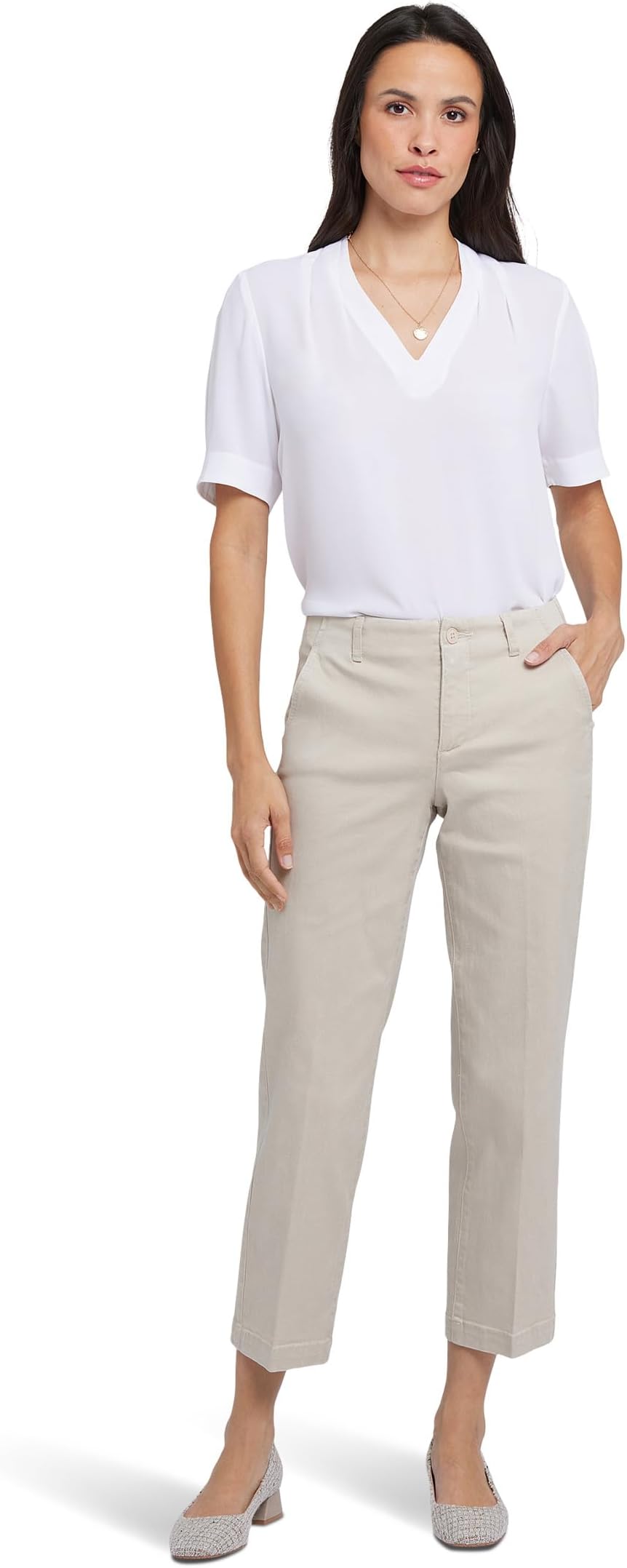 Брюки NYDJ Ankle Trouser, Feather
Брюки NYDJ Ankle Trouser, Feather