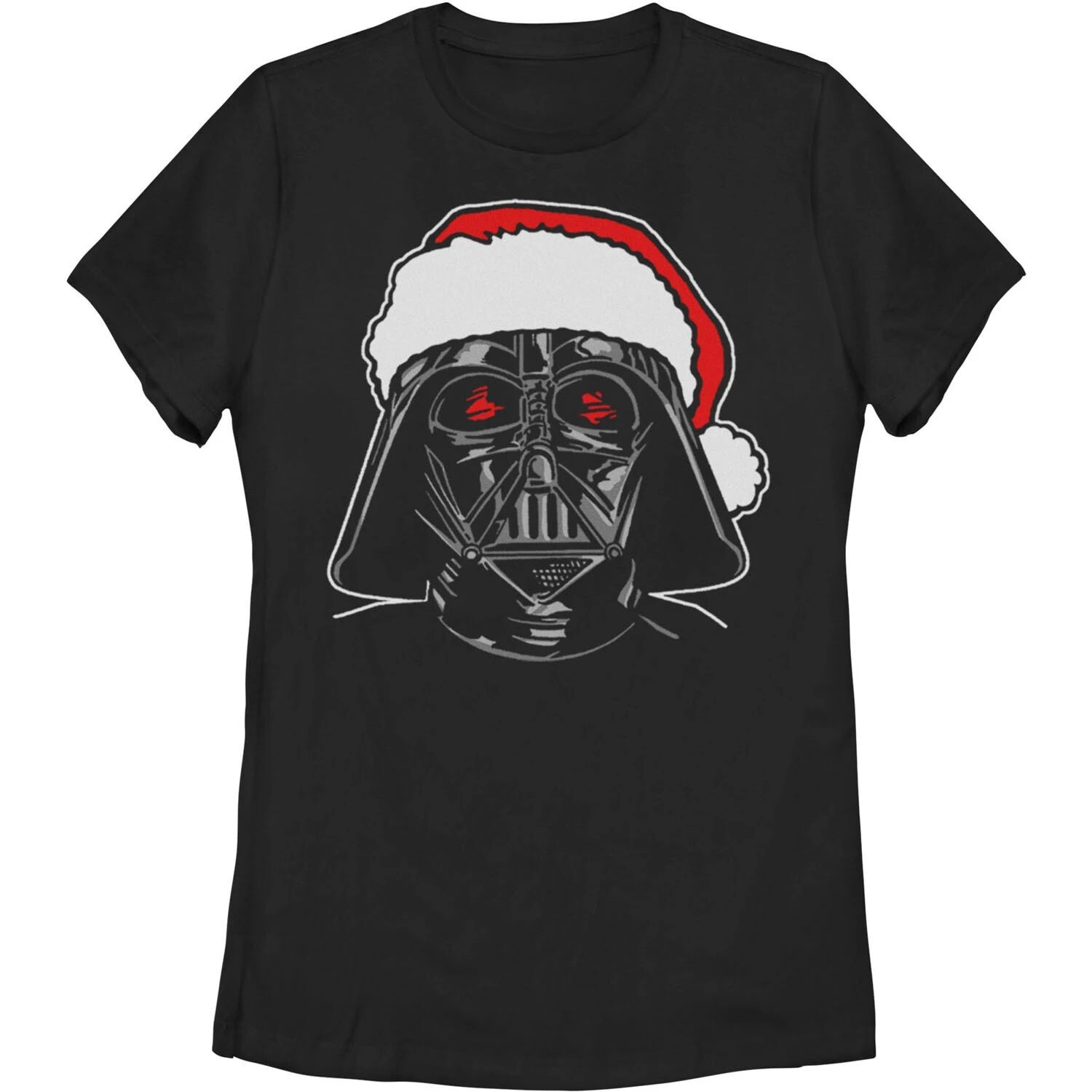 Детская футболка с рождественским рисунком «Звездные войны» Санта-Дарт Вейдер и эскизом Licensed Character
