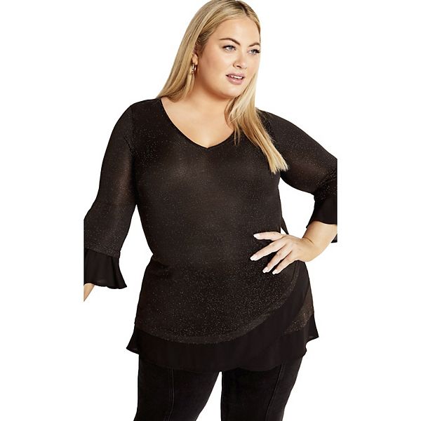 Женская футболка ella plus size Avenue
Женская футболка ella plus size Avenue