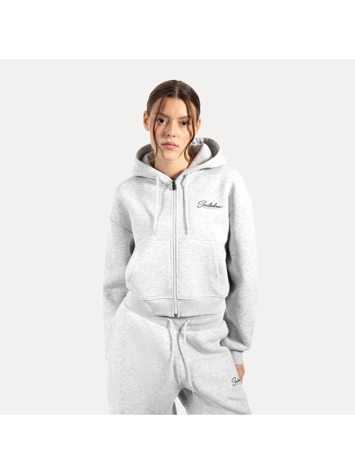 Куртка на молнии Enara серого меланжевого цвета SMILODOX
Куртка на молнии Enara серого меланжевого цвета SMILODOX