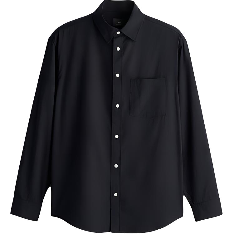 H&M Мужская черная рубашка
H&M Мужская черная рубашка