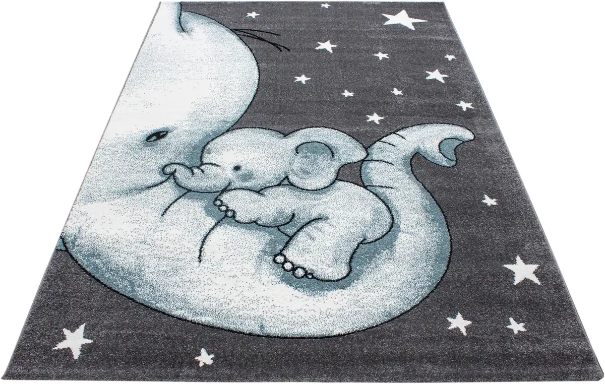 Ayyildiz Carpets Детский коврик "Kids 560", прямоугольный, детский дизайн слона, короткий ворс Ayyildiz Teppiche 120х170 см, синий
Ayyildiz Carpets Детский коврик "Kids 560", прямоугольный, детский дизайн слона, короткий ворс Ayyildiz Teppiche 120х170 см, синий