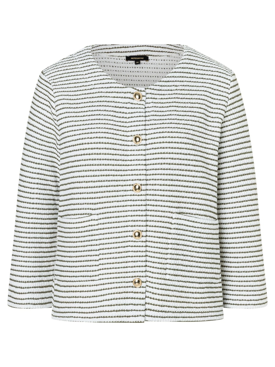 Вязаный кардиган MORE & MORE, белый
Вязаный кардиган MORE & MORE, белый