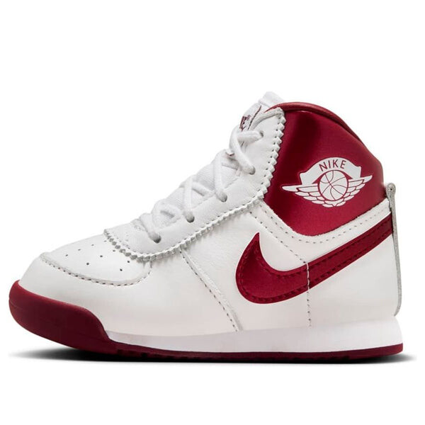 Кроссовки 1 retro high '85 og 'metallic burgundy' Air Jordan, белый 
Кроссовки 1 retro high '85 og 'metallic burgundy' Air Jordan, белый