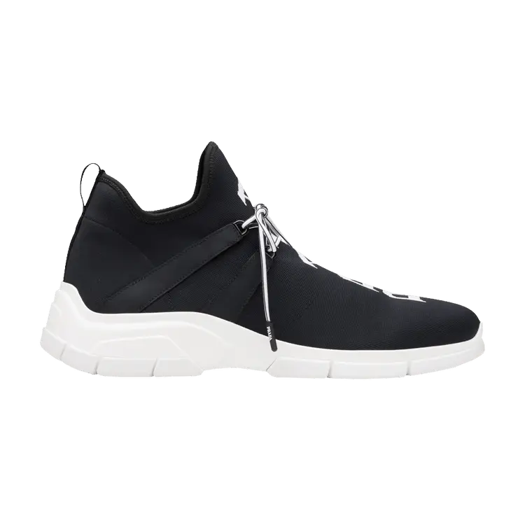 Кроссовки Prada Knit Fabric Sneaker 'Black White', черный
Кроссовки Prada Knit Fabric Sneaker 'Black White', черный
