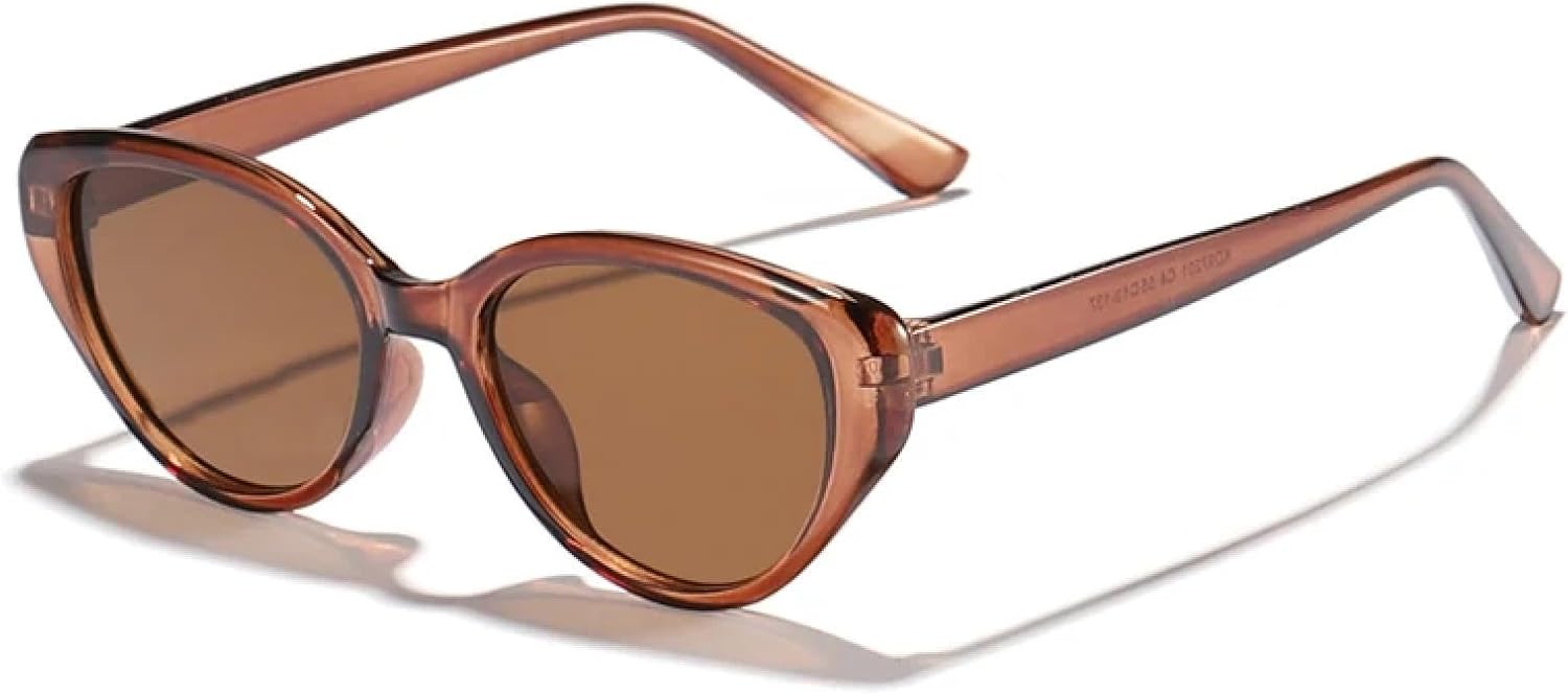 Солнцезащитные очки с защитой от УФ-излучения UV400 | «Кошачий глаз», маленькая оправа, градиентные линзы | Для женщин и мужчин, для занятий спортом на открытом воздухе и вождения DSVIGF, Brown-brown
Солнцезащитные очки с защитой от УФ-излучения UV400 | «Кошачий глаз», маленькая оправа, градиентные линзы | Для женщин и мужчин, для занятий спортом на открытом воздухе и вождения DSVIGF, Brown-brown