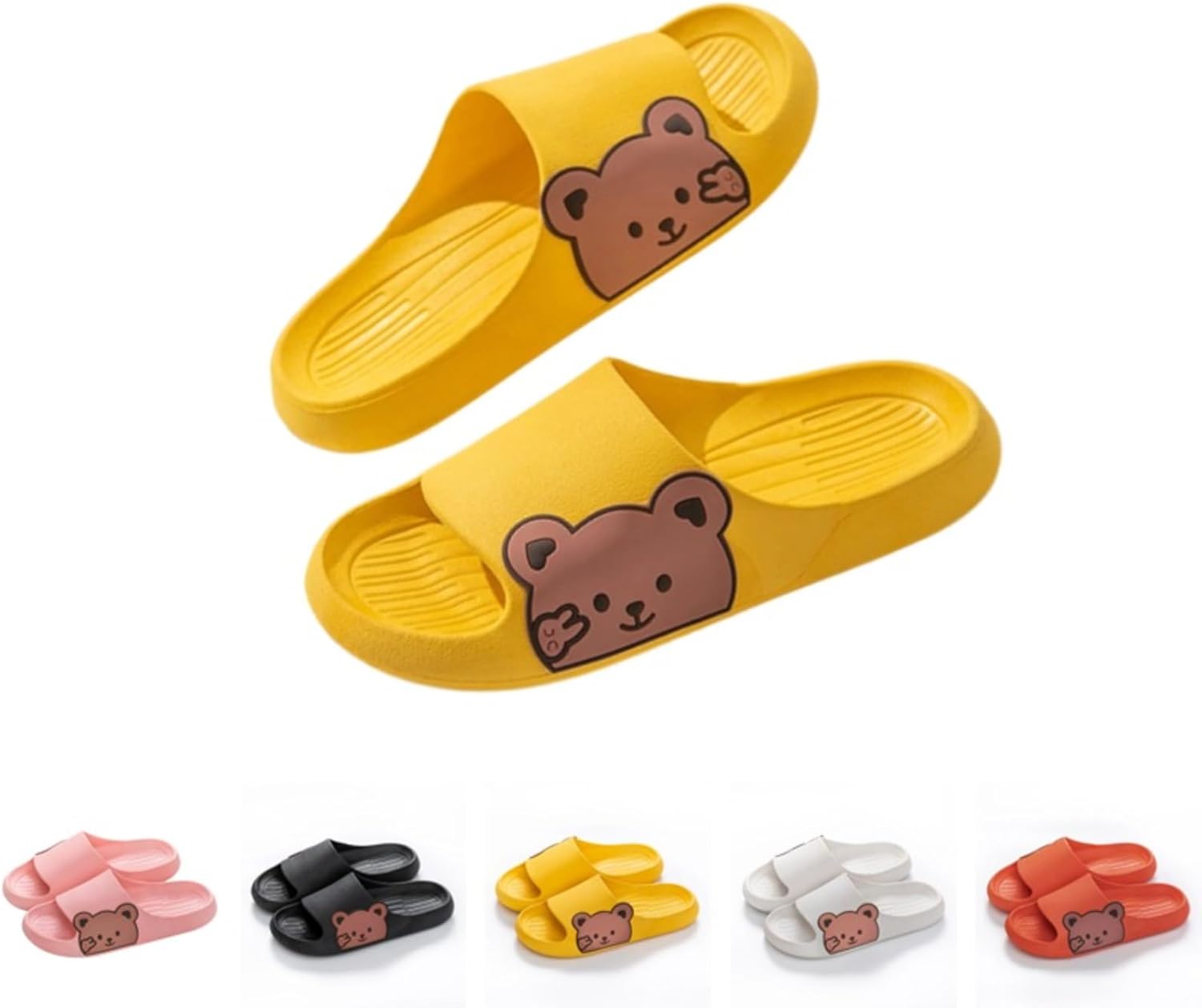 Женские тапочки Japado с медведем, женские и мужские милые тапочки с животными для душа и ванной, открытые летние тапочки, противоскользящие для дома и улицы, желтый
Женские тапочки Japado с медведем, женские и мужские милые тапочки с животными для душа и ванной, открытые летние тапочки, противоскользящие для дома и улицы, желтый