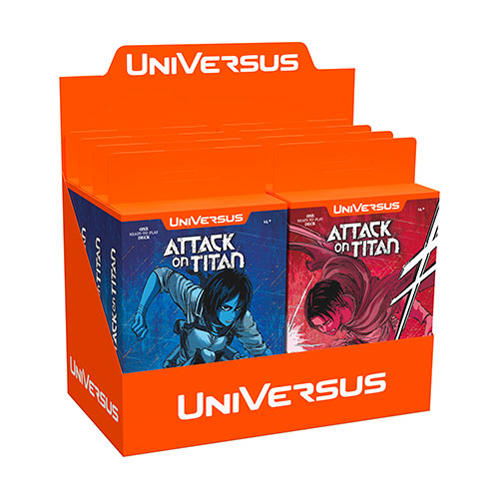Карточная игра Universus: Attack On Titan: Battle For Humanity Clash Deck – 2 Set 
Карточная игра Universus: Attack On Titan: Battle For Humanity Clash Deck – 2 Set
