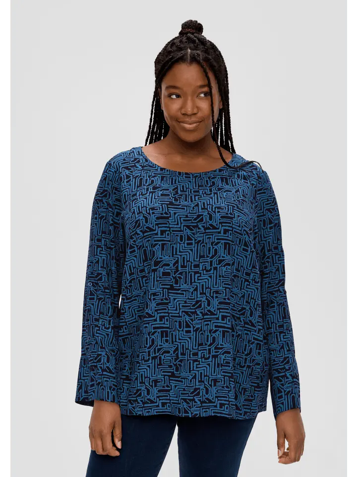 Блуза TRIANGLE langarm, синий
Блуза TRIANGLE langarm, синий