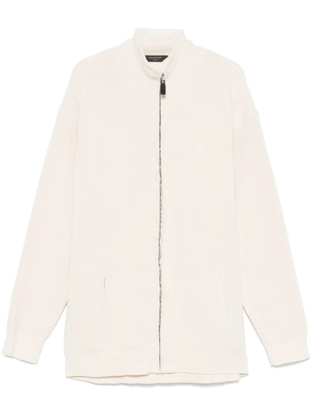 Кардиган на молнии BALENCIAGA, белый
Кардиган на молнии BALENCIAGA, белый