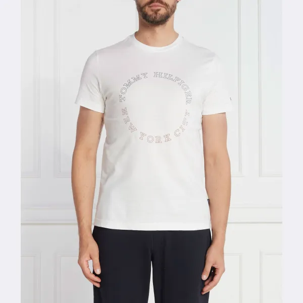 Футболка узкого кроя с круглым вырезом и монотипией Tommy Hilfiger, белый
Футболка узкого кроя с круглым вырезом и монотипией Tommy Hilfiger, белый