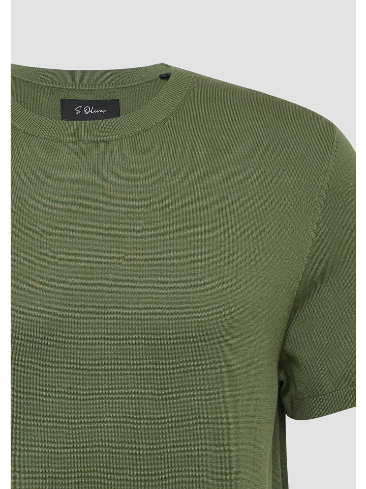 Вязаный свитер s.Oliver BLACK LABEL, оливковый
Вязаный свитер s.Oliver BLACK LABEL, оливковый