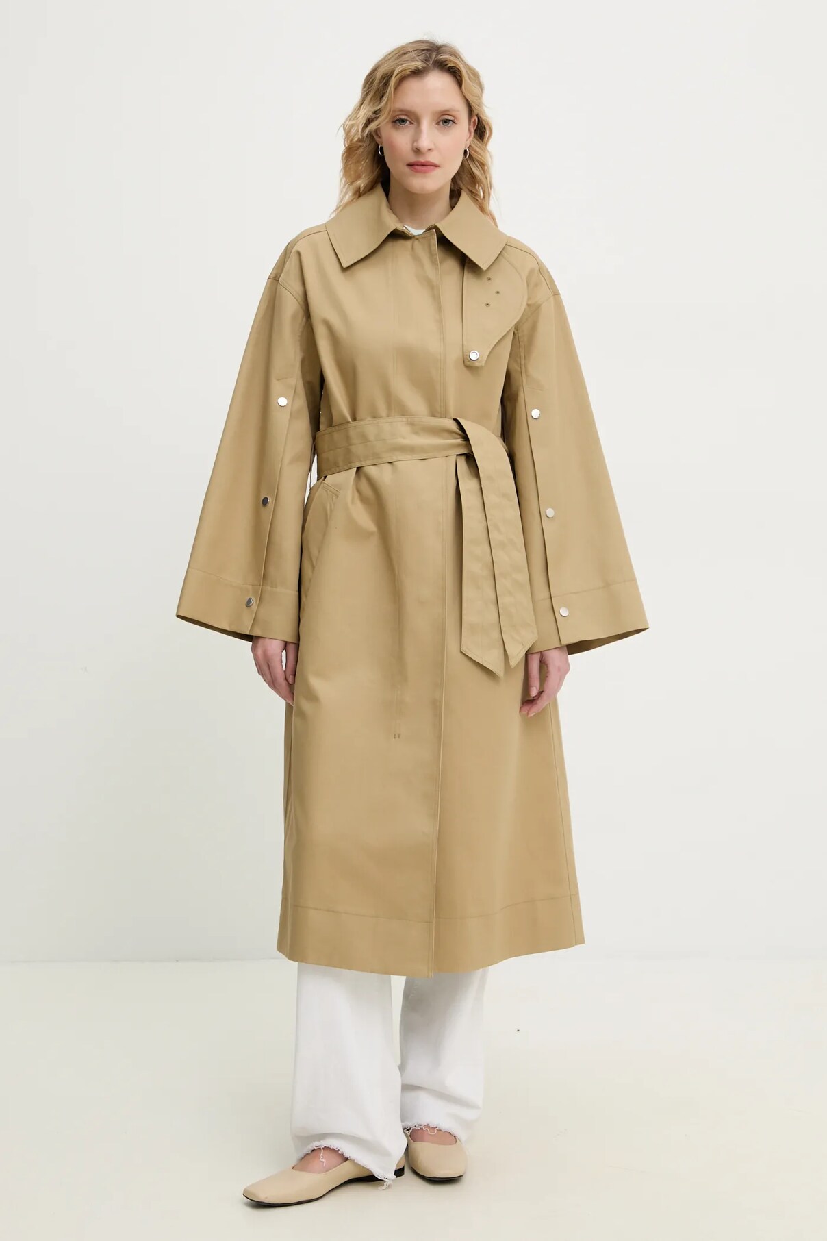 Хлопковое пальто Day Birger et Mikkelsen Lior, зеленый
Хлопковое пальто Day Birger et Mikkelsen Lior, зеленый