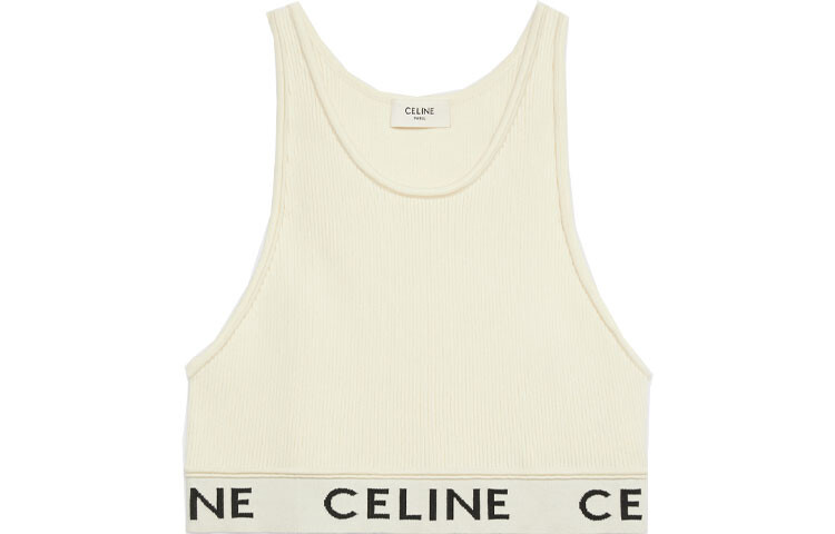 Жилет Celine женский, белый 
Жилет Celine женский, белый